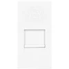 Orno NOEN RJ11, modulinis lizdas 22,5x45 mm RJ11 telefonas, baltas