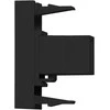 Orno NOEN USB data, modulinis lizdas 22,5x45 mm USB data 2.0, tarpiklis, juodas