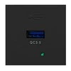 Orno NOEN USBQ, 45x45 mm modulinis prievadas su USB greito įkrovimo įkrovikliu 3A/5V; 2A/9V; 1.5A/12V, juodas