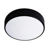 Orno OVO LED lubinis šviestuvas, 43 W, 4000 K, 4750 lm, juodo plieno, matinio stiklo gaubtas, IP20, ? 400