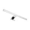Sieninis šviestuvas Orno PEEGEL LED 9W, veidrodinis šviestuvas, 810lm, 4000K, ilgis 60 cm, plastikas + akrilas, sidabro spalvos