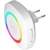 Orno PELA AC, belaidis tinklo durų skambutis, mokymosi sistema, 60 garsų, RGB LED, 300 m, baltas
