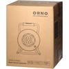 Orno Profesionalus kabelio būgnas IP44, 4 lizdai 2P + Z, alyvai atsparus guminis kabelis, H07RN-F 3x2,5mm ?, ilgis 20m, unikalus CUBE stovas, FIXED LIZDAI, šiluminė apsauga, srovės grandinės dangteliai.