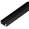 Orno LED juostelė Aliuminio profilis LED juostelėms, 2000 x 17 x 7 mm, montuojamas paviršiuje, juoda
