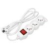 Orno partnertele Extension cord 3x2P+Z,ON/OFF,1,5m, 3x1,5,balta (ES-5/W/1,5)