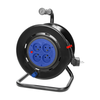 Orno MINI ilgintuvas 4 lizdai 2P+Z 15 m OR-AE-1339/G(GS) schuko pilka