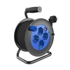 Orno MINI ilgintuvas 4 lizdai 2P+Z 15 m OR-AE-1339/G(GS) schuko pilka