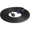 Orno Przedłużacz Dirbtuvių prailgintuvas, atsparus vandens purslams, IP44, 1x2P+Z 20m, alyvai atsparus guminis kabelis H07RN-F 3x1.5mm², 230VAC/16A, schuko