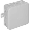 Orno Puszka CLICK skirstomoji dėžutė, IP54, 12 įėjimų, 100x100x41mm, pilka
