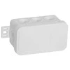 Orno Puszka CLICK skirstomoji dėžutė, IP54, 8 įvadai, 80x45x41mm, balta, 100 vnt.