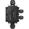 Orno Puszka Dėžutė be išpjovos HD IP68, 0,75–4,0 mm?, 2 M20 ir 2 M16 jungtys, T formos