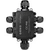 Orno Puszka Dėžutė be tvirtinimo HD IP68, 0,75–4,0 mm?, 2 M20 jungtys, 4 M16 jungtys