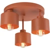 Pakabinamas šviestuvas Orno RAMOS lampa wisząca, galingumas max. 3x 18 W, E27, ceglana