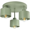 Pakabinamas šviestuvas Orno RAMOS lampa wisząca, galingumas max. 3x 18 W, E27, oliwkowa