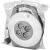 Orno Ritės ilgintuvas, 4 lizdai 2P+Z, PVC kabelis H05VV-F 3x1mm2, ilgis 10m