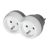 Orno Rozgałęźnik Skirstytuvas 2x2P+Z, baltai pilkas