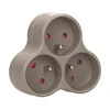 Orno Rozgałęźnik Skirstytuvas 3x2P+Z, pilkas