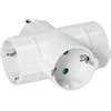 Orno Rozgałęźnik Skirstytuvas 3x2P+Z (Schuko), baltas