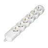 Orno Rozgałęźnik 6x2P+Z Schuko skirstytuvas, baltas
