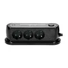 Orno Stalinis maitinimo elementas 3x2P+Z įkroviklis 2xUSB OR-AE-13190/B juodas, juoda