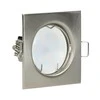 Orno SUTRI SC dekoratyvinis rėmelis prožektoriui, MR16/GU10, max 7W, kvadratinis, fiksuotas, satininis