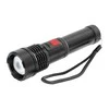 Orno Pakraunamas LED žibintuvėlis VIRONE Tactical, 12W, 800lm, pakraunamas USB, juodos spalvos