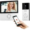 Orno TALOS, vaizdo domofono komplektas, 4 laidų, 7 colių, Wi-Fi, lietimui jautrus ekranas, „Full HD“, RFID