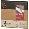 Orno Taśma LED 12V, Samsung lustų rinkinys 2835, 120L/m, 1260lm/m, 12W/m, IP20, 3000K, 5m
