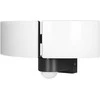 Orno TOS DUO LED 2x20W dvigubas sodo prožektorius su PIR, 2x1600lm, IP65, 4000K, PC, juodas