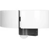 Orno TOS DUO LED 2x20W dvigubas sodo prožektorius su PIR, 2x1600lm, IP65, 4000K, PC, pilkas