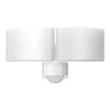 Orno TOS DUO LED 2x20W dvigubas sodo prožektorius su PIR, 2x1600lm, IP65, 4000K, PC, baltas