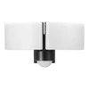 Orno TOS DUO LED 2x20W dvigubas sodo prožektorius su PIR, 2x1600lm, IP65, 4000K, PC, juodas