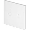 Orno Włącznik „Tuya Smart Home“ dvigubas įleidžiamas „Wi-Fi“ jungiklis, baltas