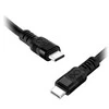 Orno Kabelis USB-C - USB-C eXc WHIPPY Pro laidas, 0,9 m, 100 W, greitas įkrovimas, tamsių spalvų mišinys
