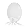 VIRAZON LED 15W, lubinis šviestuvas su judesio jutikliu, 1050lm, IP44, 4000K, pieniškas polikarbonatas, baltas