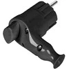 Wtyczka Uni-Schuko kampinis kištukas su išmetimo mechanizmu 16A/250V, juodas