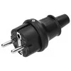 Orno Wtyczka Uni-Schuko mini kištukas, juodas, IP44, 16A, 230V, 25 vnt.