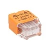 Orno Złączka 2 laidų įspaudžiama instaliacinė jungtis; 0,75–2,5 mm² laidui; IEC 300V/24A; 100 vnt.