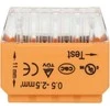 Orno Złączka 8 laidų įspaudžiama instaliacinė jungtis; 0,75–2,5 mm² laidui; IEC 300V/24A; 8 vnt. lizdinė pakuotė.