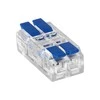 Orno Złączka 2 laidų, dvipusė kompresinė instaliacinė jungtis; bet kokiam 0,75–4 mm² laidui; IEC 250V/32A; 6 vnt. lizdinėje pakuotėje.
