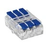 Orno Złączka 3 laidų kompresinė instaliacinė jungtis, dvipusė; bet kokiam 0,75–4 mm² laidui; IEC 250V/32A; 4 vnt. lizdinėje pakuotėje.