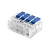 Orno Złączka 4 laidų kompresinė instaliacinė jungtis; bet kokiam 0,75–4 mm² laidui; IEC 450 V / 32 A; 4 vnt. lizdinėje pakuotėje.