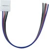 Orno Złączka RGB LED jungtis 10 mm, vienpusė, su laidu