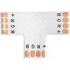 Orno Złączka RGB LED jungtis 10 mm, T formos jungtis