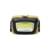 Orno LED žibintas ant galvos VIRONE, 3W, 170lm, elementai 3xAAA (neįeina), juodos/geltonos sp