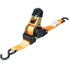 Krovinių tvirtinimo diržas su automatiniu vyniotuvu 1000/500 kg, 4 m x 38 mm, S-TYPE AMIO-03320
