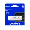USB laikmena Goodram UME2-0080W0R11, 8GB USB 2.0, balta