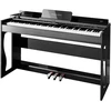 Kruger &amp; Matz Pianino KrugerMatz KMDP-135 skaitmeninis pianinas, blizgiai juodas