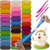 Kruzzel MAGICAL Plastilino SENSO MOLIO POLIMERIO PUTO formelė VAIKAMS 36 vnt.