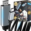 Planšetė RTO - USB-C 3.1 Type-C į HDMI 4K MHL kabelio adapteris, 200 cm -E494-1